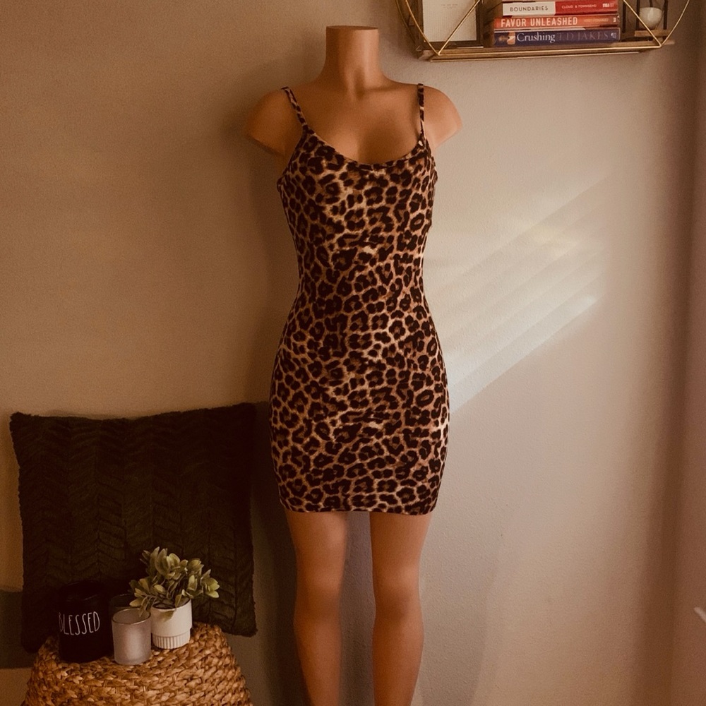 Leopard print Dress